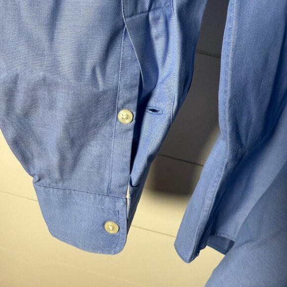Ralph Lauren Yarmouth Button Down Shirt Sz 16-34 100% Cotton Pinpoint Oxford - Picture 4 of 5